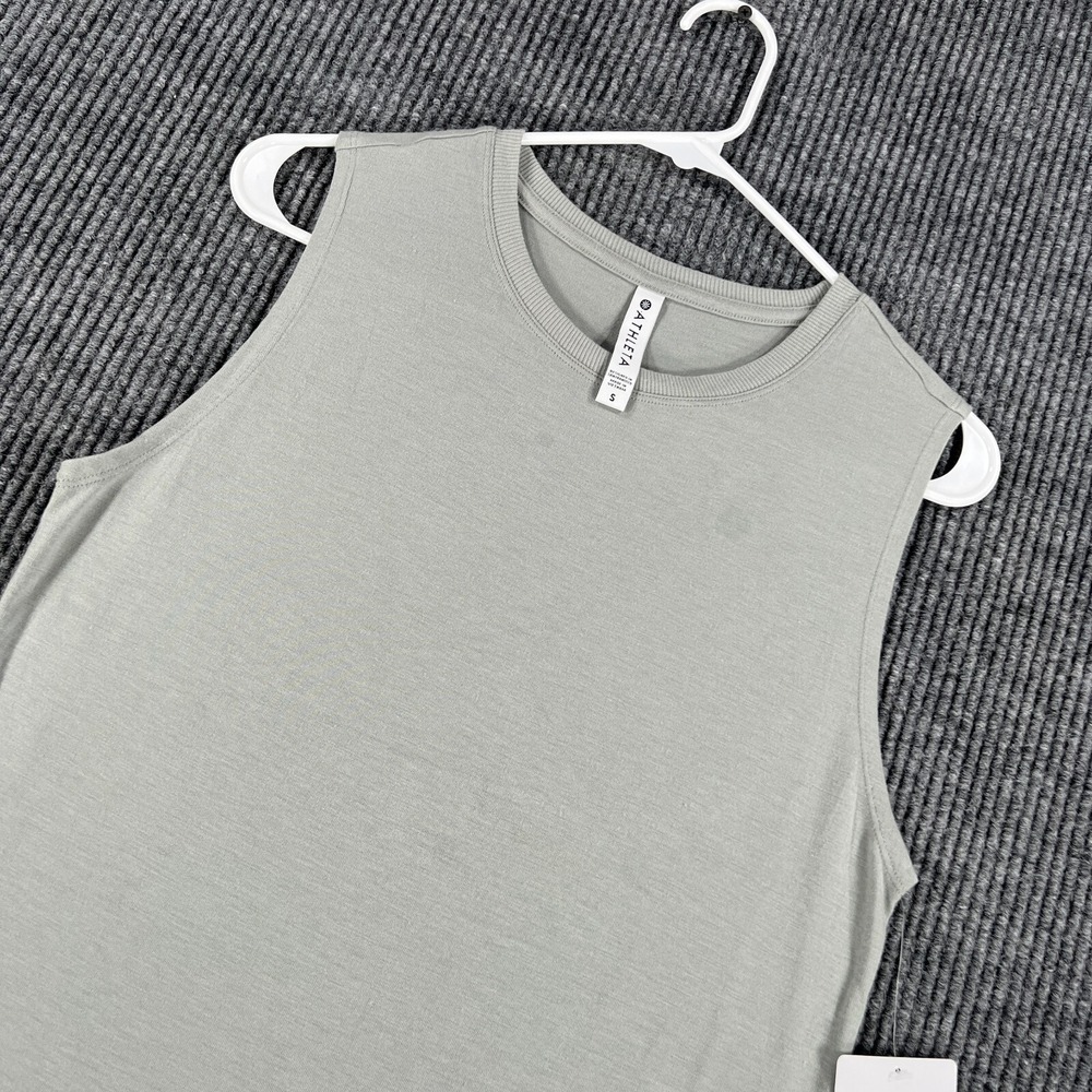 Athleta Cloudlight Restore Tank Womens Gray Sleeveless Workout Active Casual New